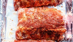 烤箱版美式BBQ的爆贊烤肋排