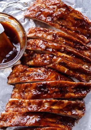 烤箱版美式BBQ的爆贊烤肋排