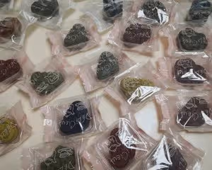 如意桃山皮月餅【附自製桃山皮做法（含糖&amp;無糖）】