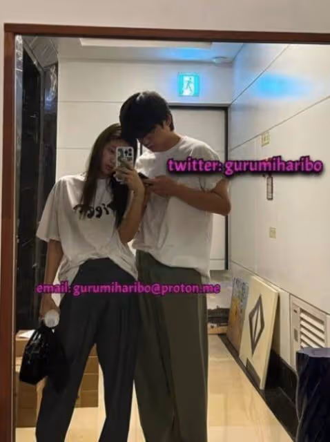 Jennie被爆與V的合照,親密姿勢疑似在戀愛,傳聞男友都是天王級