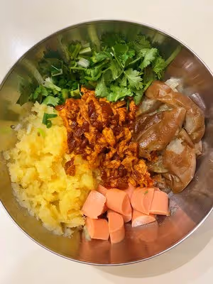 後悔沒早點發現這個吃法😭😭東北飯包太香了