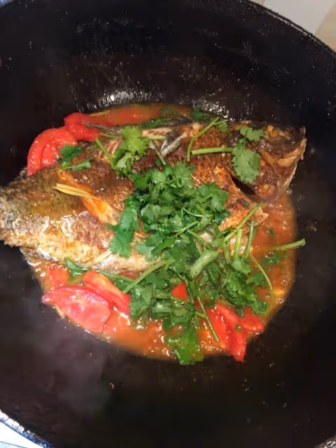 番茄🍅紅燒羅非魚
