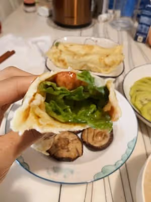簡單好吃的雞蛋餅卷