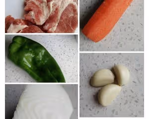 桂香梅花肉小炒