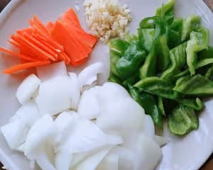 桂香梅花肉小炒