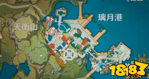 原神璃月區域特產在哪裡 原神璃月區域特產位置大全