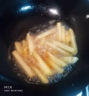 土豆炒刀豆