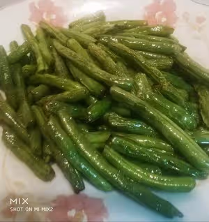 土豆炒刀豆