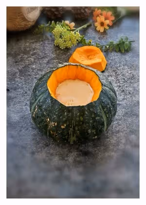 泰式甜品南瓜椰漿蒸蛋🎃