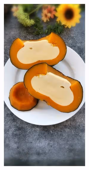 泰式甜品南瓜椰漿蒸蛋🎃