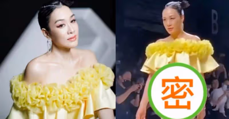 50歲鐘麗緹走秀照曝光，身材圓潤S曲線好迷人，同場溫碧霞瘦似紙片人，網友：風韻猶存