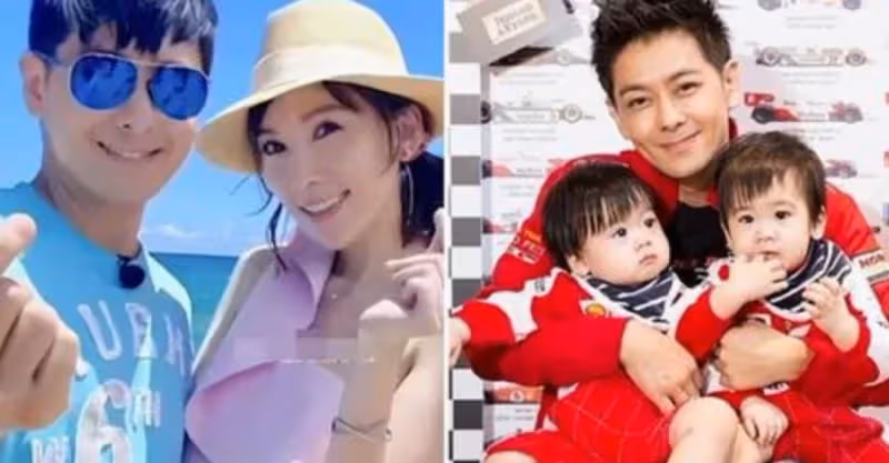 林志穎對陳若儀一見鐘情，相愛12年有兒子，妻子懷雙胞胎胖30公斤，被公開林太太身份後：從不炫富也不炫夫