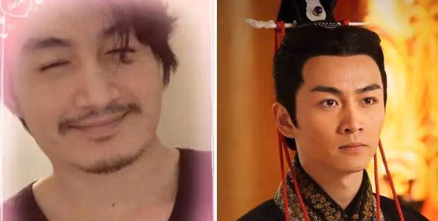 陳曉撞臉潘粵明？奶油小生的顏值坍塌現場