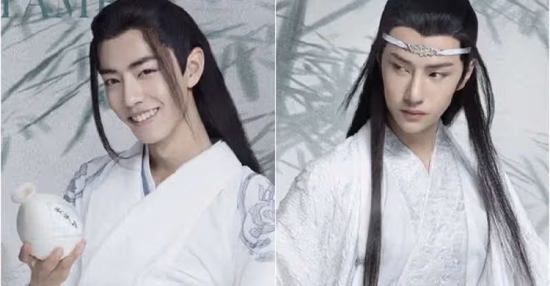 《陳情令》古裝雙男神！肖戰、王一博「高顏值反差萌」秒吸CP粉