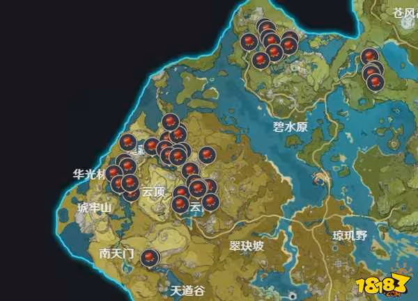 原神璃月特產位置在哪 原神璃月特產位置圖解