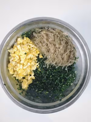 韭菜雞蛋餡餅【冷藏發酵法】