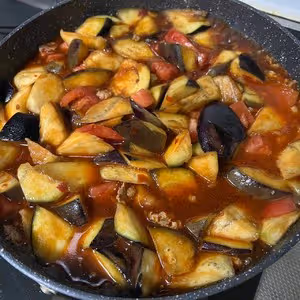 茄子燜面