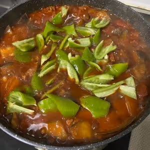 茄子燜面