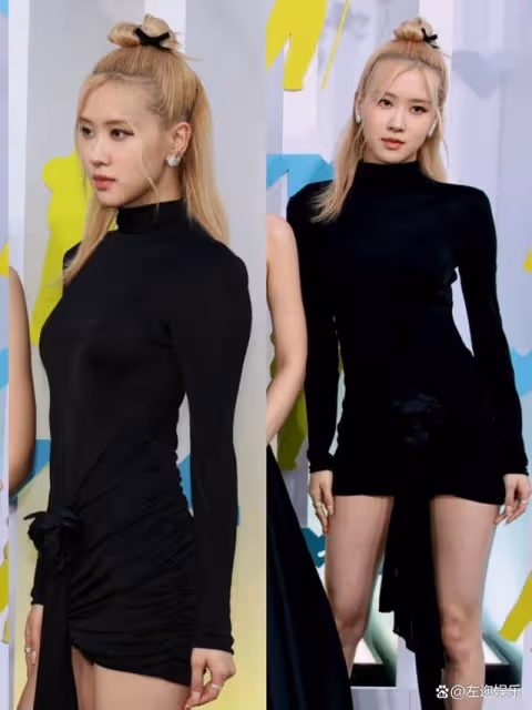BLACKPINK參加VMA頒獎禮走上紅毯，生圖顏值耀眼！