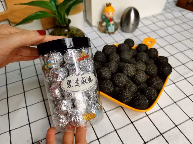 家庭自製黑芝麻丸