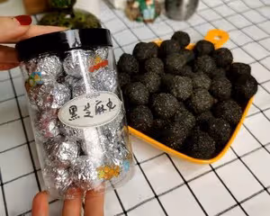 家庭自製黑芝麻丸