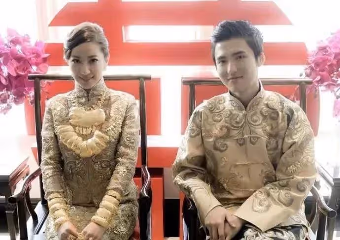 一個嫁功夫巨星，一個嫁百億豪門，成功靠婚姻從「偽名媛」變成了真豪門，網友：汪詩詩和汪圓圓的好命人生