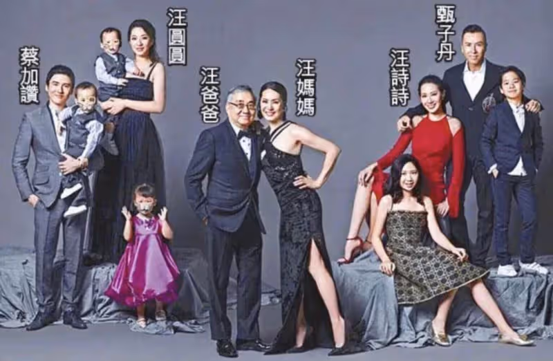 一個嫁功夫巨星，一個嫁百億豪門，成功靠婚姻從「偽名媛」變成了真豪門，網友：汪詩詩和汪圓圓的好命人生