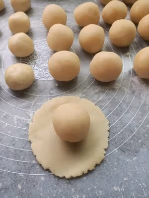 廣式月餅（蛋黃蓮蓉/蛋黃豆沙）（100克20個）