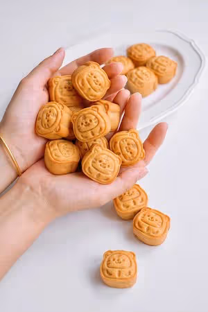 一口一個｜超可愛｜mini寶寶小老虎🐯小月餅