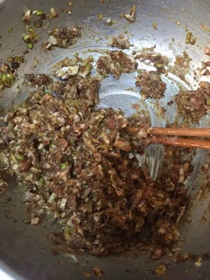 蘿蔔餡餃子（豬油渣版）