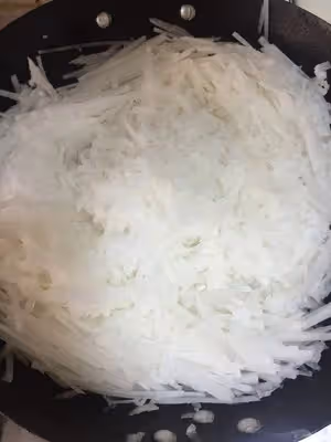 蘿蔔餡餃子（豬油渣版）