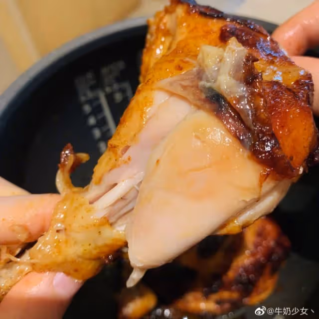 無油電飯煲奧爾良雞腿