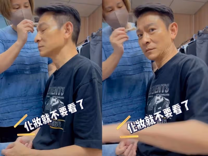 殺青日工作影片曝光　60歲劉德華一舉動獲贊