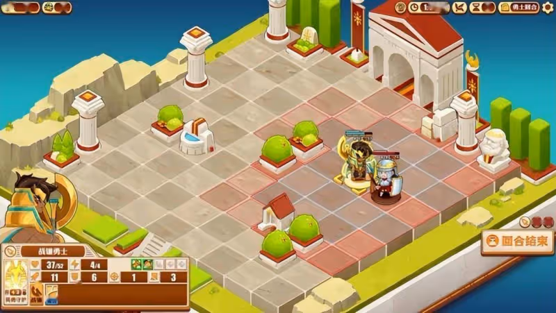 《尼羅河勇士2》:戰棋與roguelite結合的甜品級遊戲