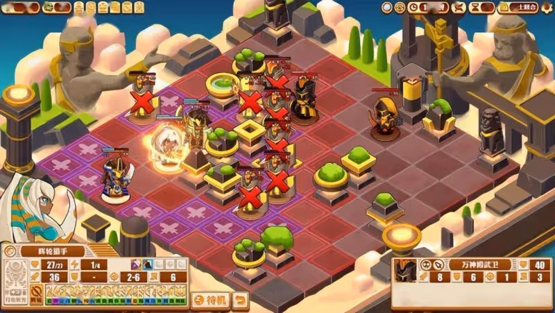 《尼羅河勇士2》:戰棋與roguelite結合的甜品級遊戲