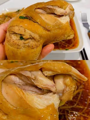 椒鹽蒸雞腿