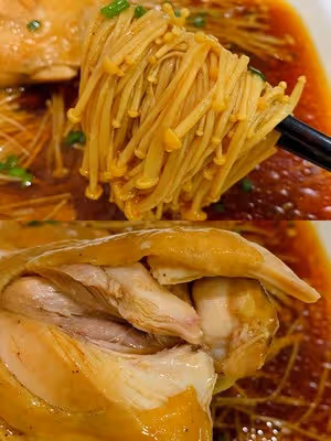 椒鹽蒸雞腿