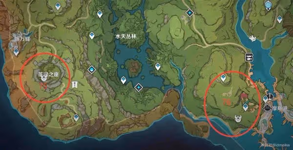 《原神》3.0須彌地區全76個蘭那羅位置匯總
