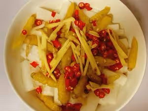 超級開胃爽脆❗️低脂零卡的酸甜泡椒蘿蔔