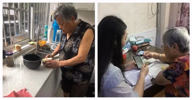 互助型養老！80歲嬤喪偶「獨居21坪房」沒人對話好孤單　陌生女孩搬進住「各取所需」臉上多了笑容