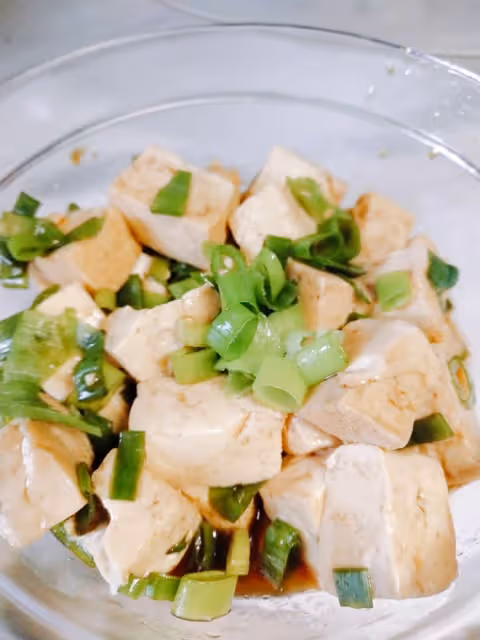 小蔥拌豆腐