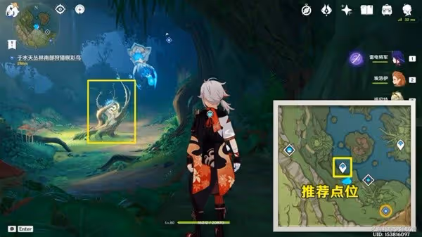《原神》與珍稀之鳥的短暫邂逅任務攻略