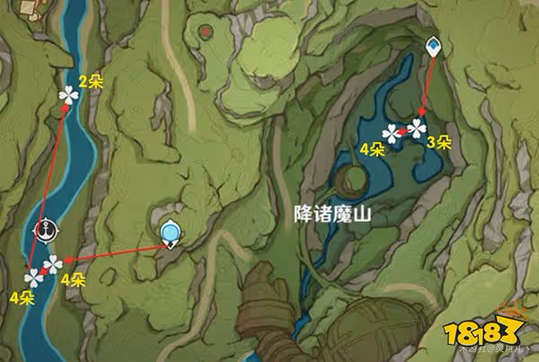 原神月蓮採集地位置一覽 月蓮都分布在哪些位置