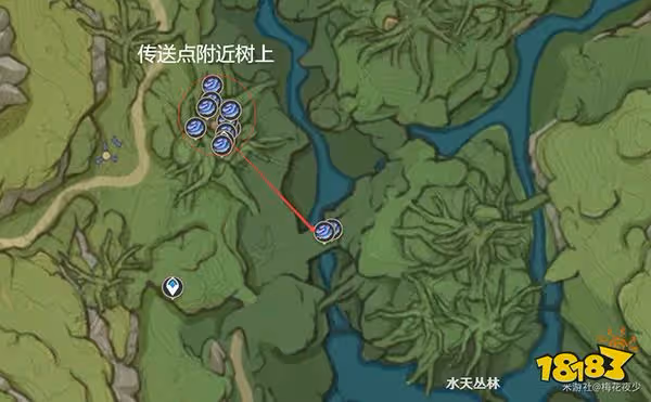 原神樹王聖體菇位置一覽 樹王聖體菇在哪裡採集