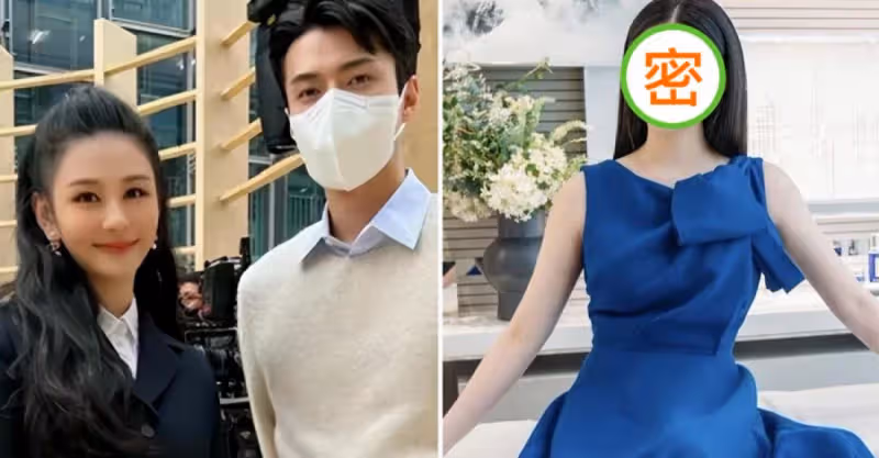 邱淑貞女兒沈月罕見曬美照！一襲藍色長裙氣質優雅，「逆天長腿+白皙皮膚」顏值不輸明星媽媽，網友：最美星二代