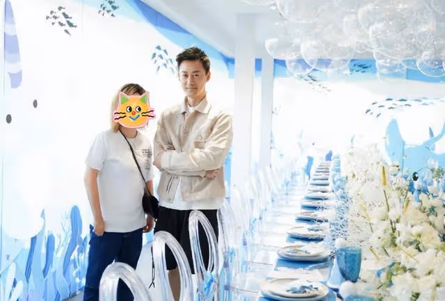 林峯為愛女生日打造夢幻海洋風生日派對,親自安裝嬰兒椅父愛爆棚