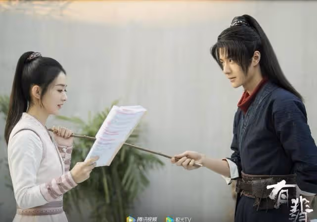 王一博合作過的高顏值女生,熱巴只能排第二,第一是幾代人的女神