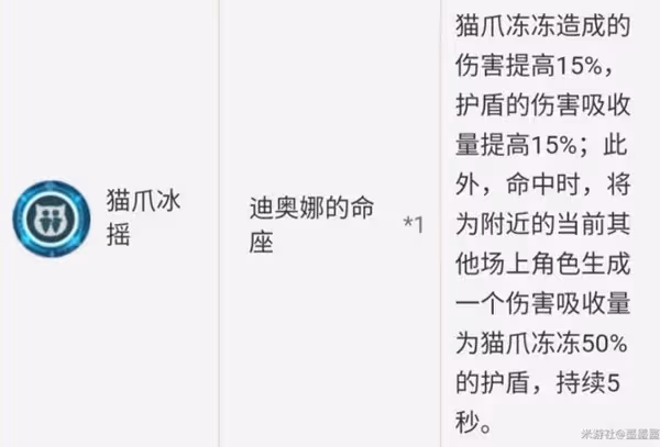 《原神》3.0四星輔助迪奧娜出裝培養建議