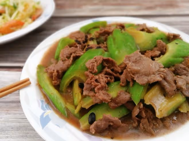 豉汁涼瓜炒牛肉