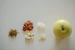 桂花雪梨燉桃膠